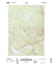 US Topo 7.5-minute map for Saddleback Mountain ME