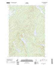 US Topo 7.5-minute map for Saint John Ponds ME