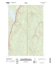 US Topo 7.5-minute map for Salmon Stream Lake ME