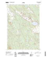 US Topo 7.5-minute map for Schoodic Lake ME