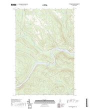 US Topo 7.5-minute map for Schoolhouse Rapids ME