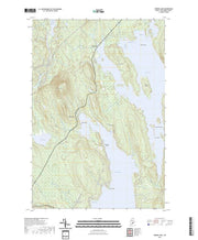 US Topo 7.5-minute map for Seboeis Lake ME