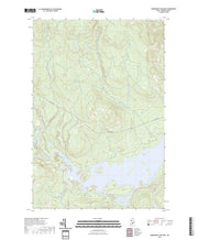 US Topo 7.5-minute map for Seboomook Lake West ME