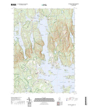 US Topo 7.5-minute map for Southwest Harbor ME