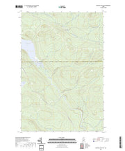 US Topo 7.5-minute map for Umsaskis Lake East ME