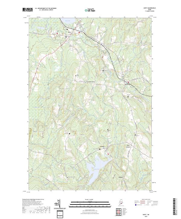 US Topo 7.5-minute map for Unity ME