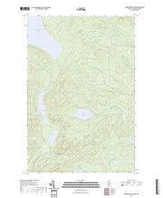 US Topo 7.5-minute map for Upper Russell Pond ME