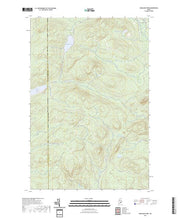 US Topo 7.5-minute map for Wadleigh Pond ME