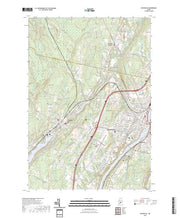 US Topo 7.5-minute map for Waterville ME