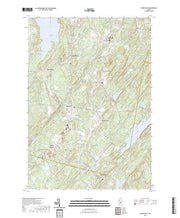 US Topo 7.5-minute map for Weeks Mills ME