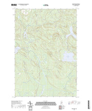 US Topo 7.5-minute map for Weir Pond ME