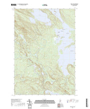 US Topo 7.5-minute map for West Lake ME