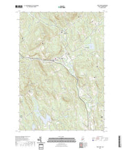 US Topo 7.5-minute map for West Paris ME