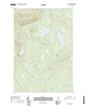 US Topo 7.5-minute map for Whetstone Pond ME