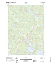 US Topo 7.5-minute map for Whitneyville ME