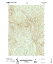 US Topo 7.5-minute map for Witham Mountain ME