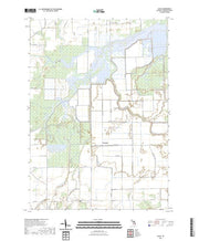 US Topo 7.5-minute map for Alicia MI