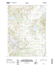 US Topo 7.5-minute map for Allegan MI