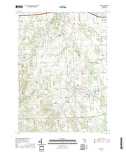 US Topo 7.5-minute map for Almont MI