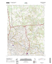 US Topo 7.5-minute map for Ann Arbor East MI