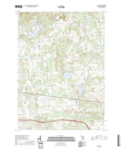 US Topo 7.5-minute map for Attica MI