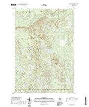 US Topo 7.5-minute map for Au Sable Point SE MI