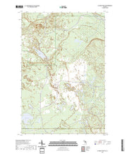 US Topo 7.5-minute map for Au Sable Point SW MI