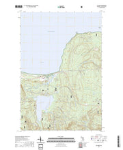 US Topo 7.5-minute map for Au Train MI