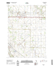 US Topo 7.5-minute map for Auburn MI