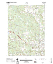 US Topo 7.5-minute map for Averill MI