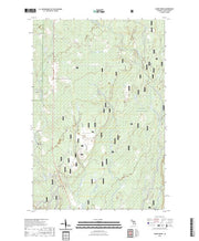 US Topo 7.5-minute map for Baker Creek MI