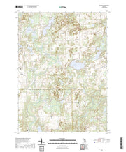 US Topo 7.5-minute map for Banfield MI