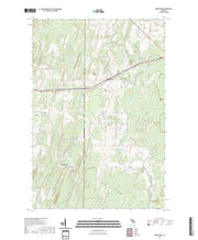 US Topo 7.5-minute map for Bark River MI