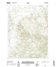 US Topo 7.5-minute map for Baroda MI