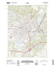 US Topo 7.5-minute map for Battle Creek MI