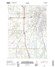 US Topo 7.5-minute map for Bay City MI