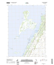 US Topo 7.5-minute map for Bay Port West MI