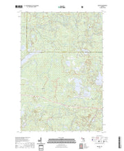 US Topo 7.5-minute map for Beaton MI