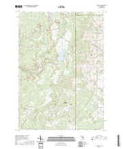 US Topo 7.5-minute map for Bentley MI