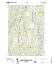 US Topo 7.5-minute map for Big Bradford Lake MI