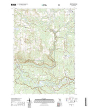 US Topo 7.5-minute map for Brethren MI