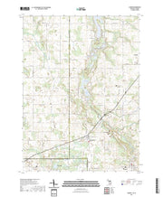 US Topo 7.5-minute map for Camden MIIN