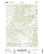 US Topo 7.5-minute map for Galien MIIN