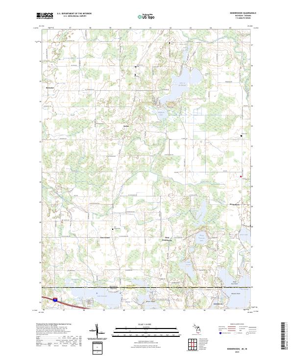 US Topo 7.5-minute map for Kinderhook MIIN