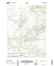 US Topo 7.5-minute map for Klinger Lake MIIN