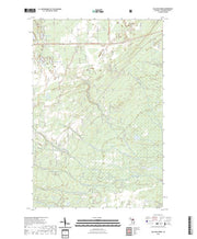 US Topo 7.5-minute map for Sullivan Creek MI