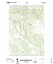 US Topo 7.5-minute map for Sunken Lake MI