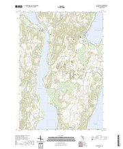 US Topo 7.5-minute map for Suttons Bay MI