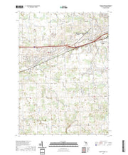 US Topo 7.5-minute map for Swartz Creek MI