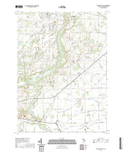 US Topo 7.5-minute map for Tecumseh South MI